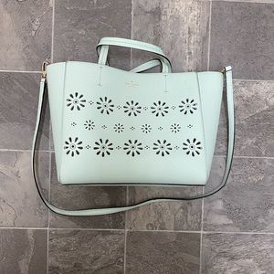 Kate spade flower cut out purse